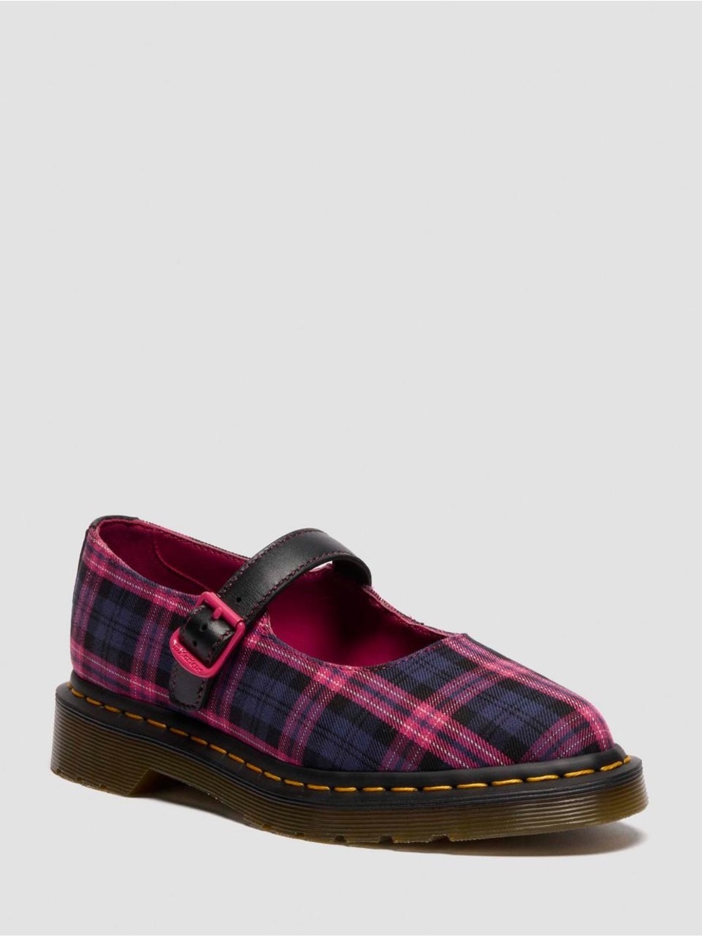 Dr. Martens ELPHIE MARY JANE TARTAN SHOES